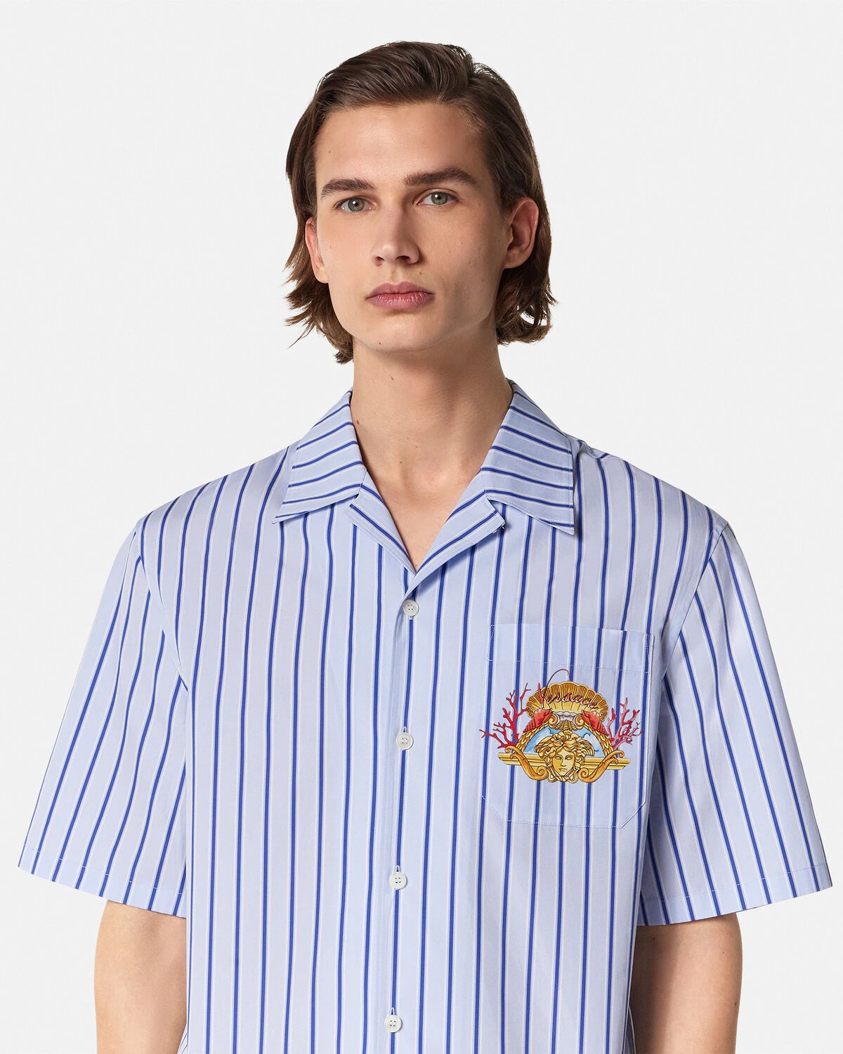 Dive In Crest Striped Shirt - 3