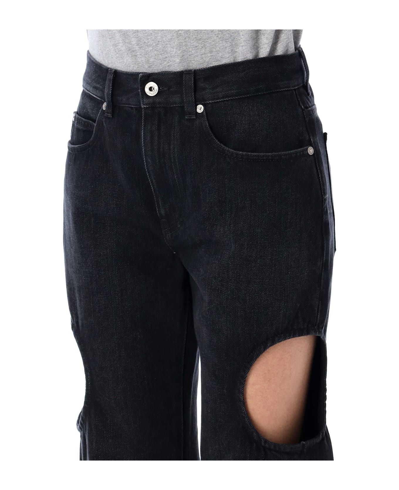 'meteor' Black Denim Jeans - 3