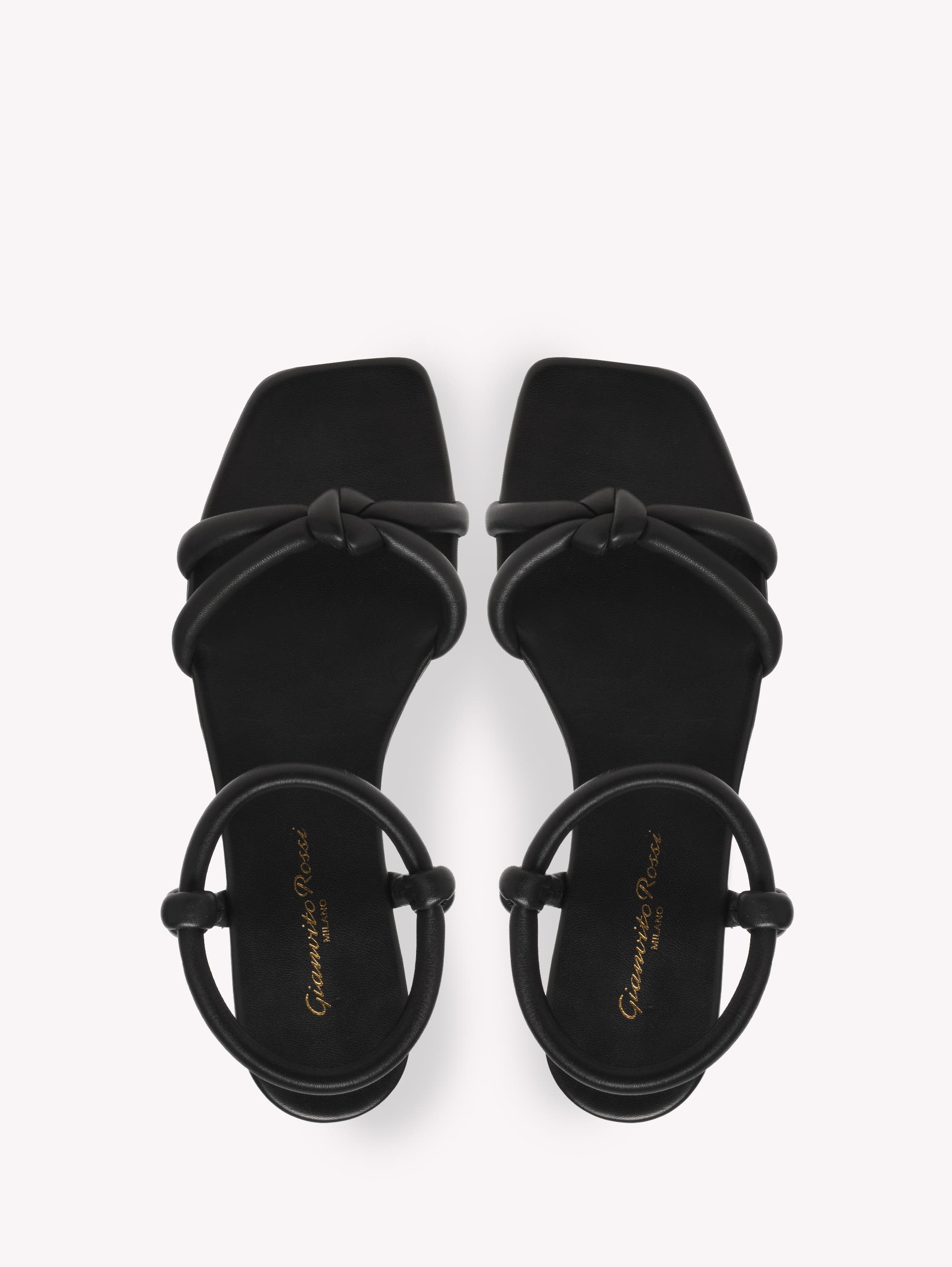 Gianvito Rossi Juno 05 Flat in Black at Nordstrom - 3