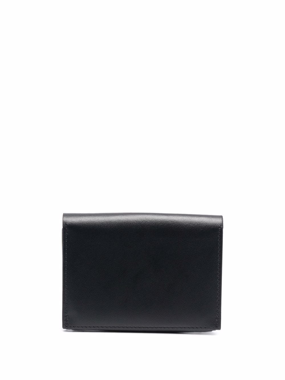 embossed logo leather wallet - 2