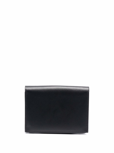 Jil Sander embossed logo leather wallet outlook