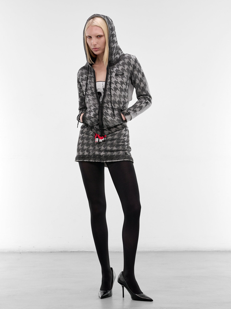 prototypes Pied De Poule Mini Skirt outlook