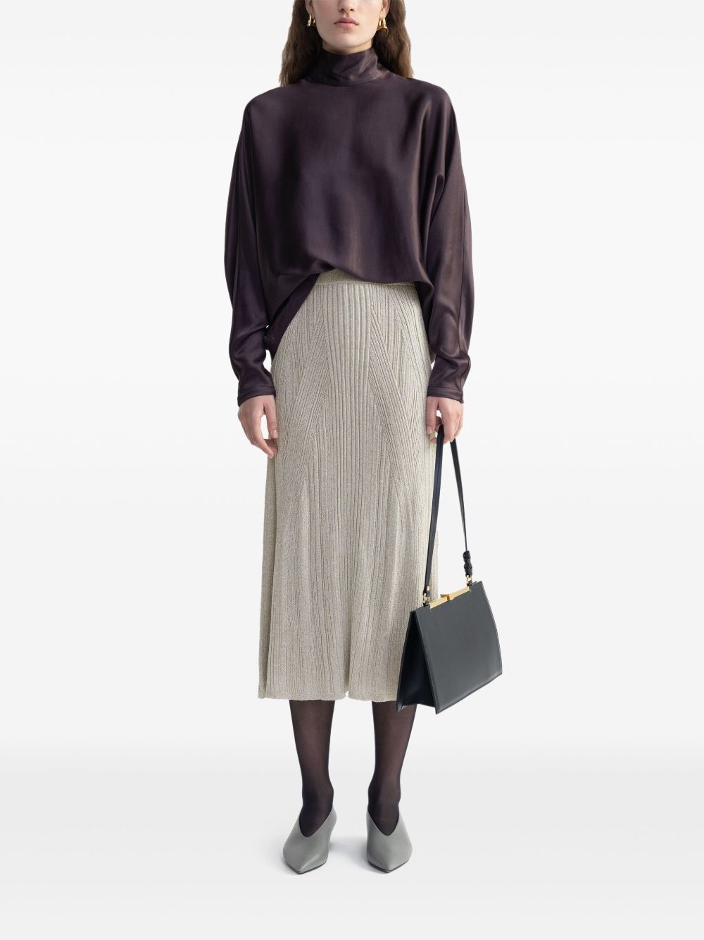 Mossy midi skirt - 2