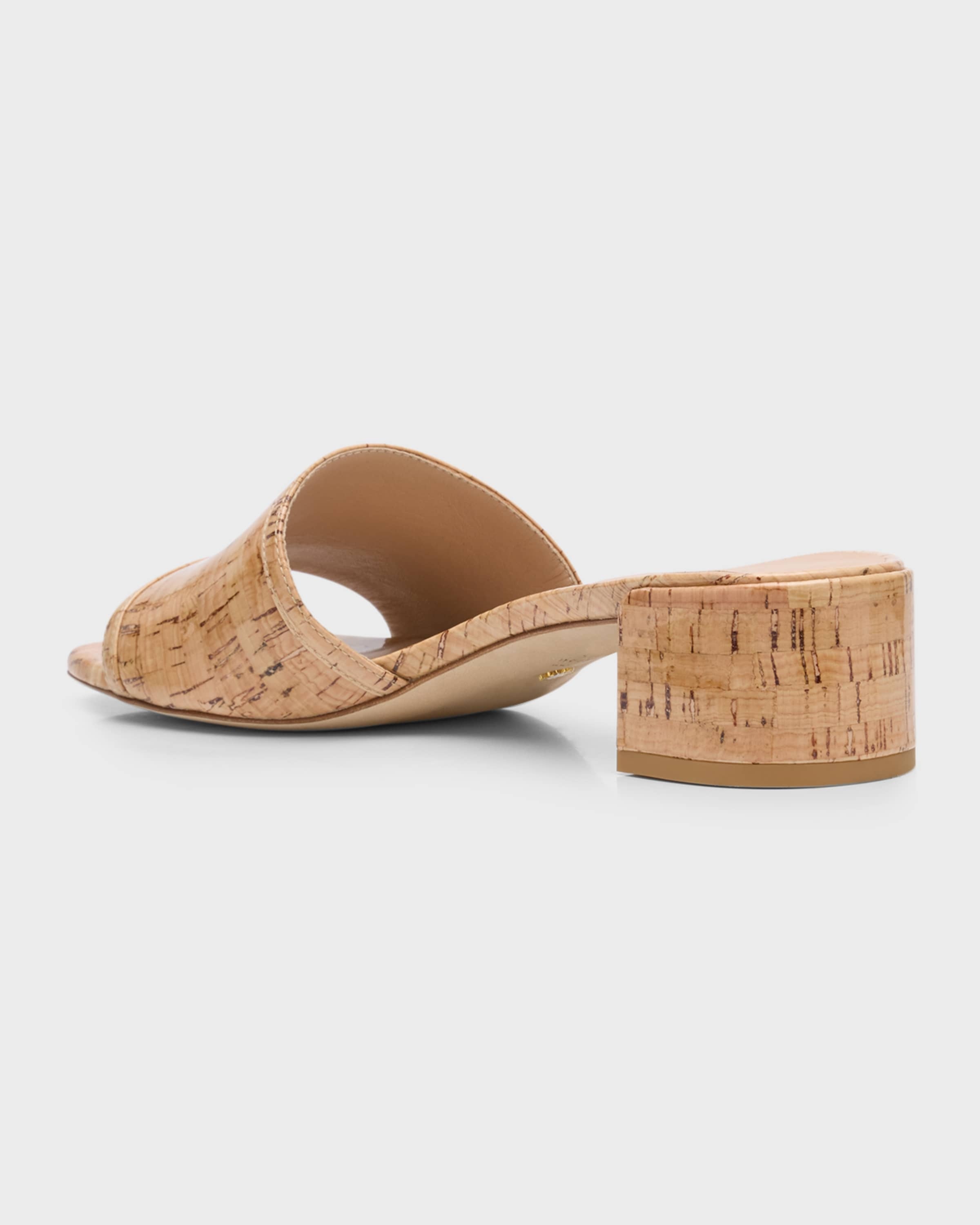 Cayman Cork Mule Sandals - 3