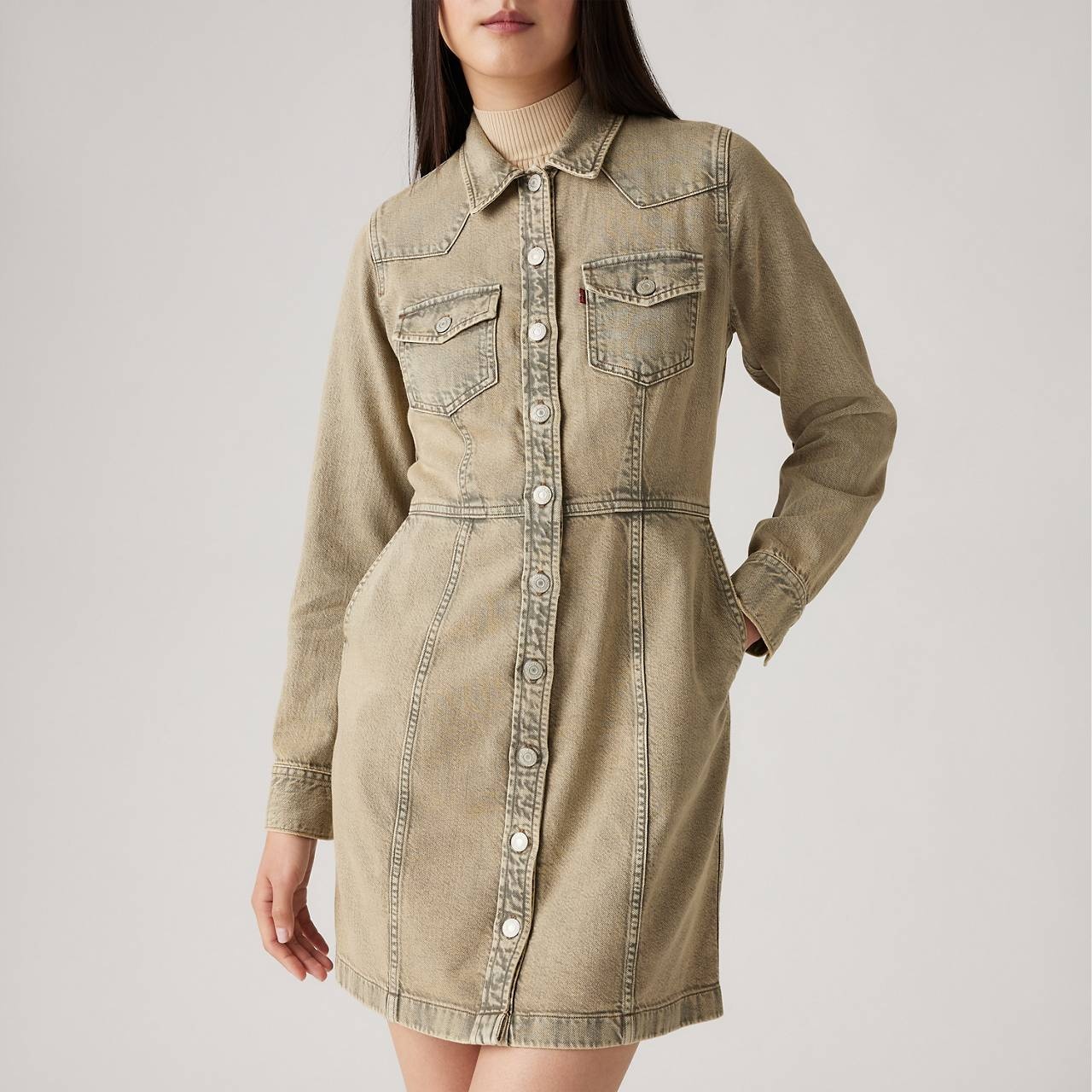 FLYNN WESTERN DRESS - 4