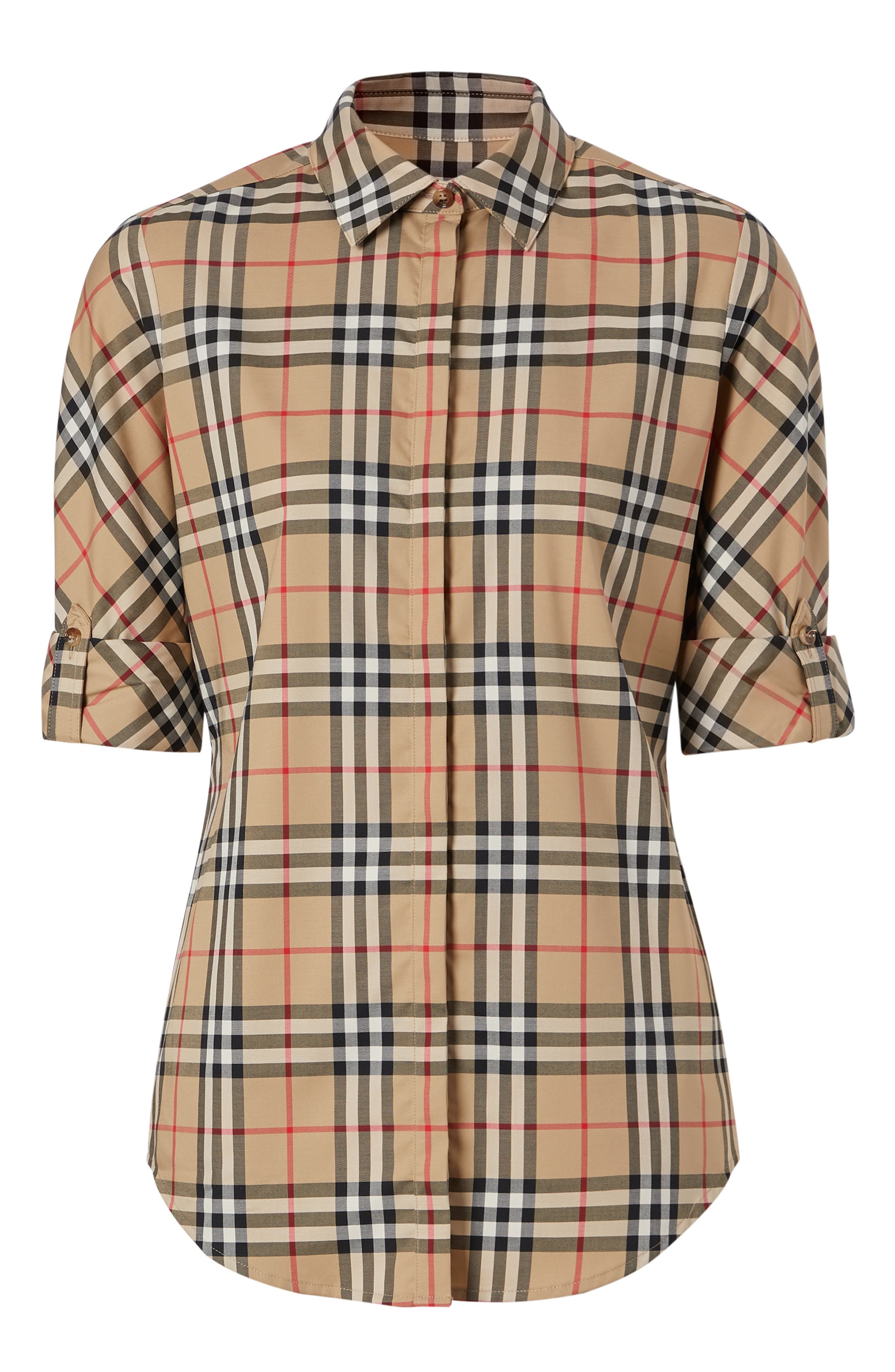 Luka Vintage Check Stretch Cotton Twill Shirt - 4