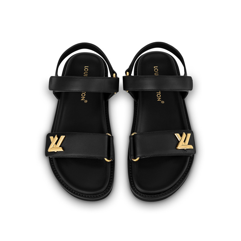 LV Sunset Comfort Flat Sandal 4