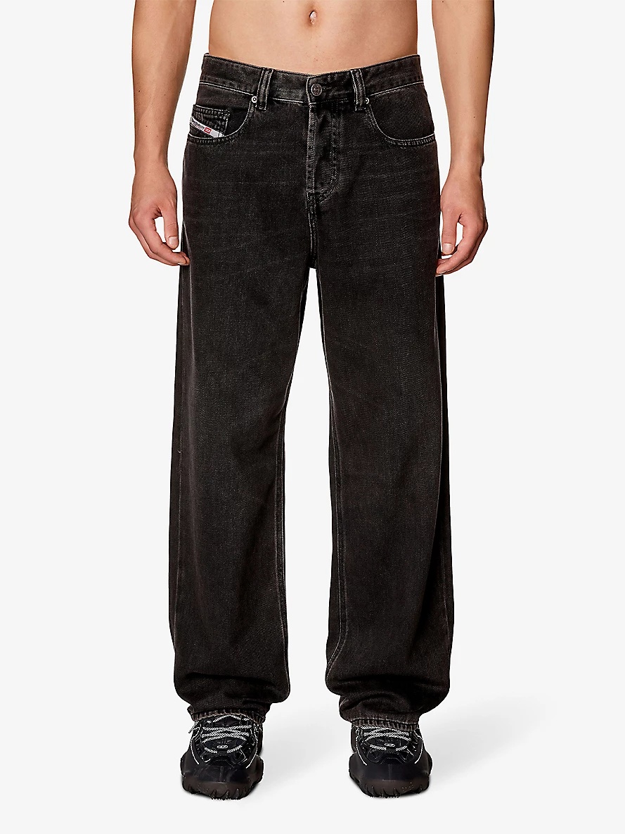 2001 D-Macro straight-leg denim jeans - 3