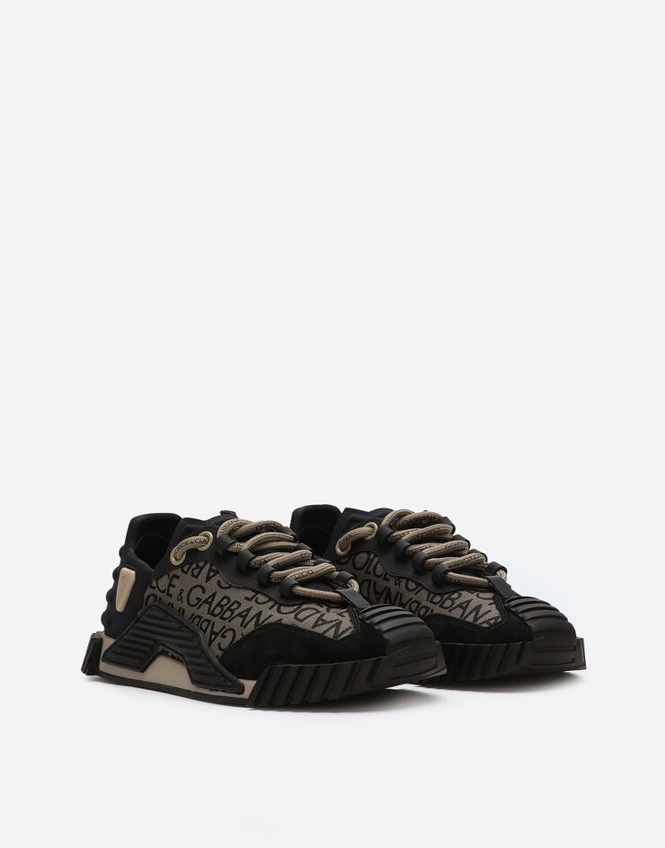 Coated jacquard NS1 sneakers - 2