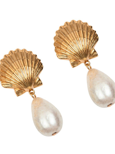 Jennifer Behr Magan pearl-detailing earrings outlook