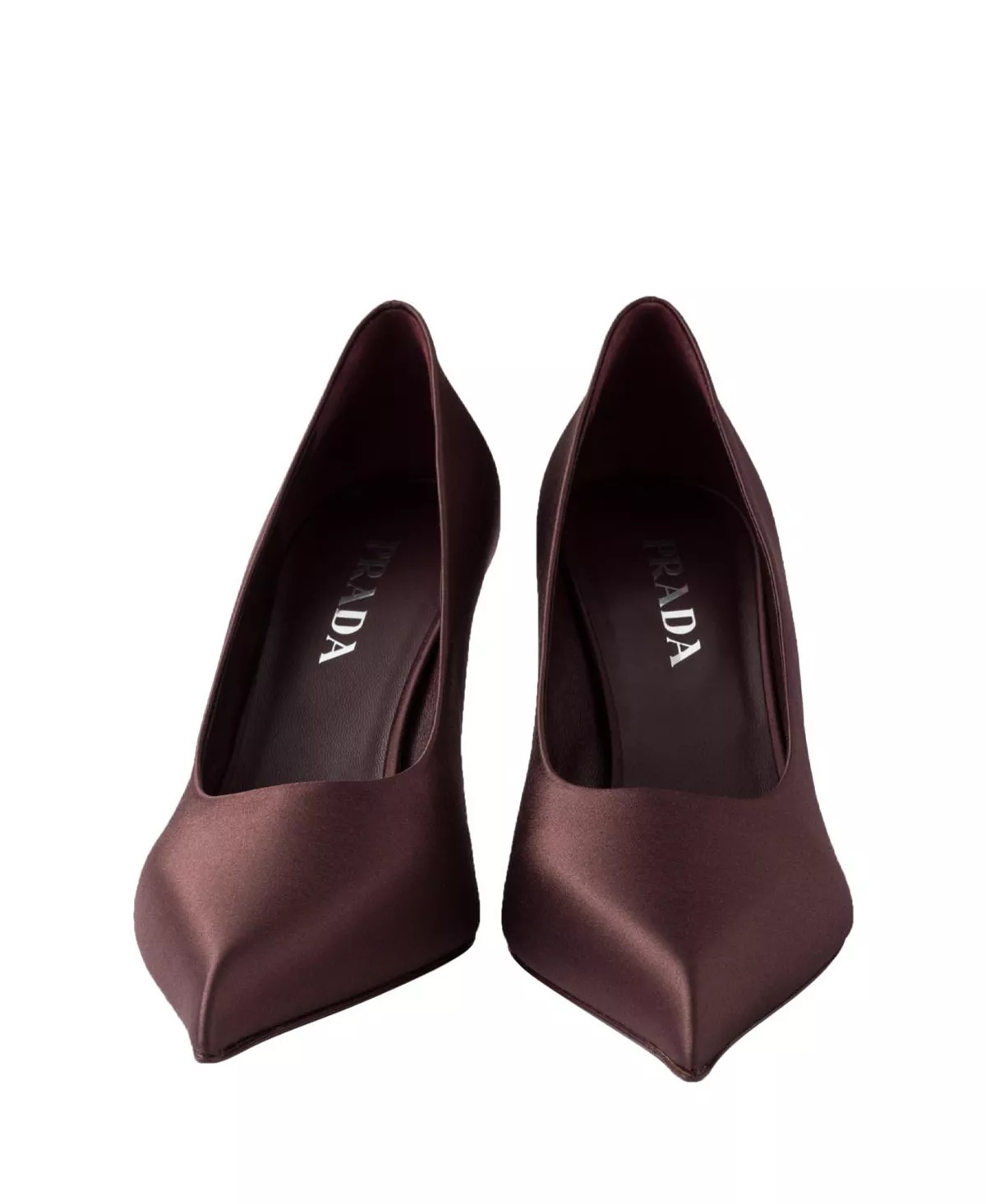 Women's Satin Pumps - 6
