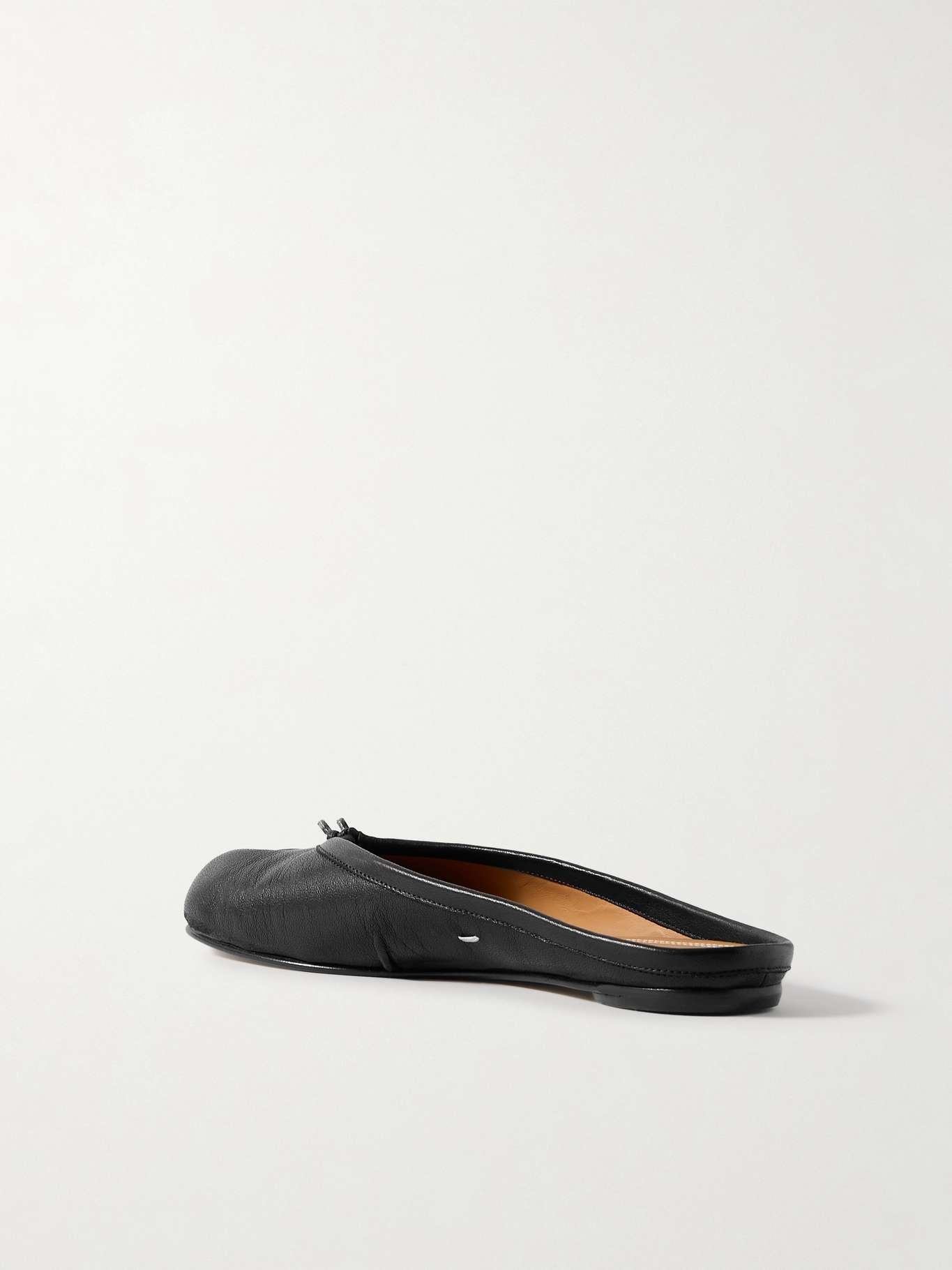 Tabi split-toe leather slippers - 3