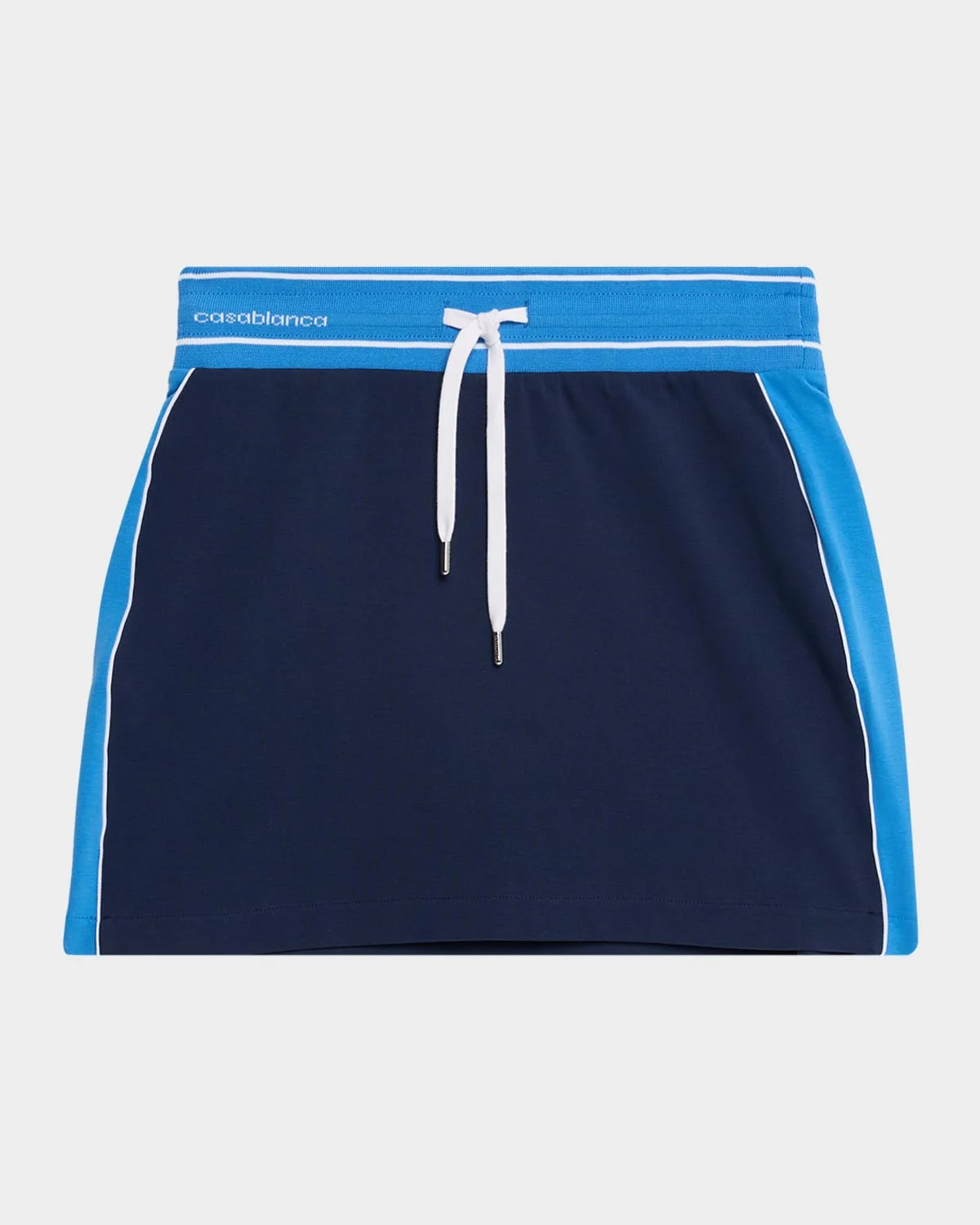 Striped Knit Mini Skirt - 1