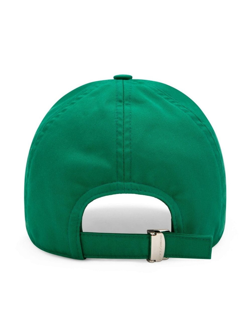 Dolce & Gabbana logo-appliquÃ© cotton baseball cap outlook