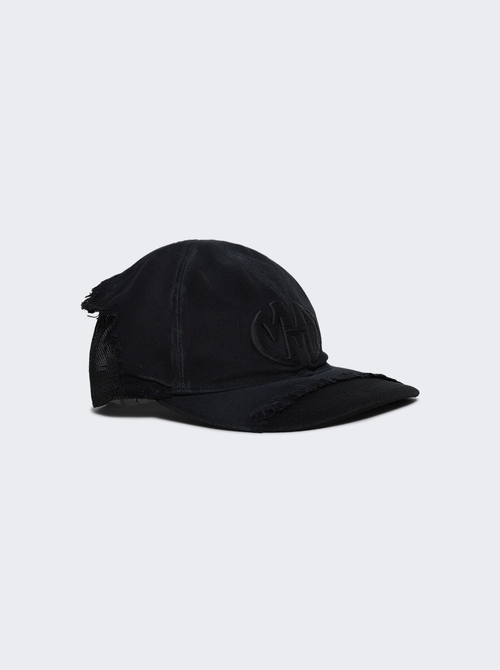 Crushed Detail Cap Black - 2