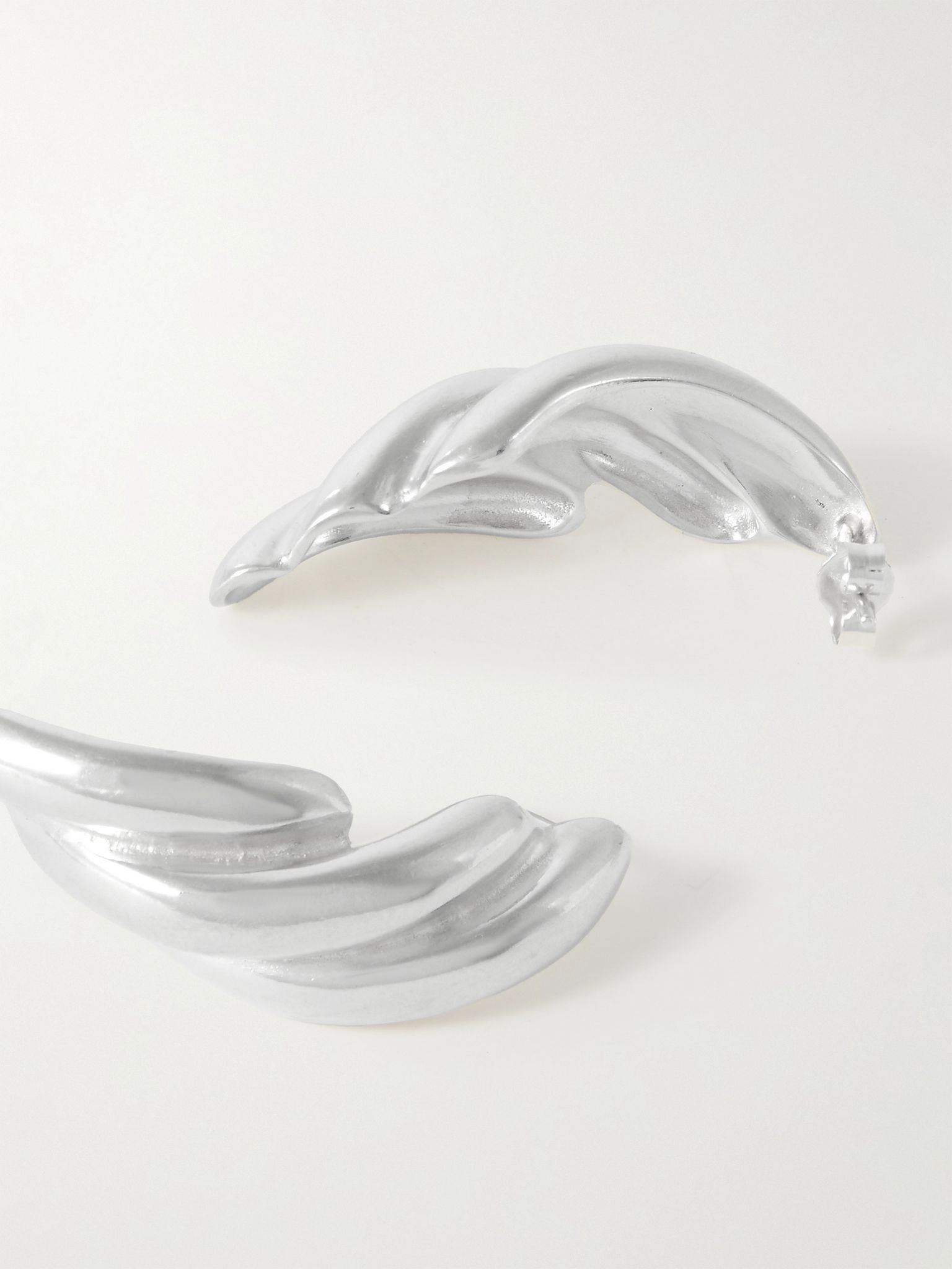 Kombos silver earrings Silver - 3