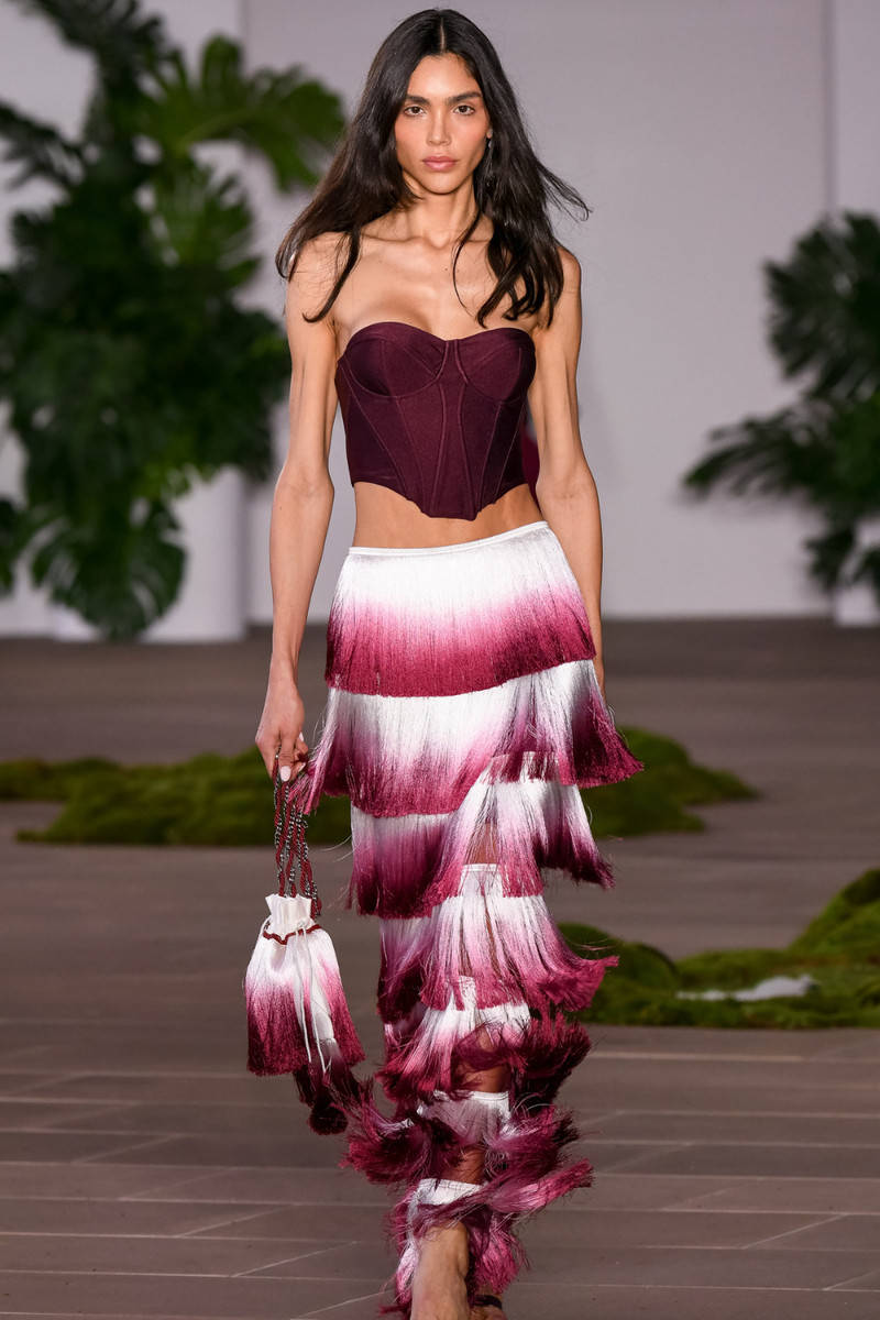 FRINGE MAXI SKIRT (RUNWAY) 4