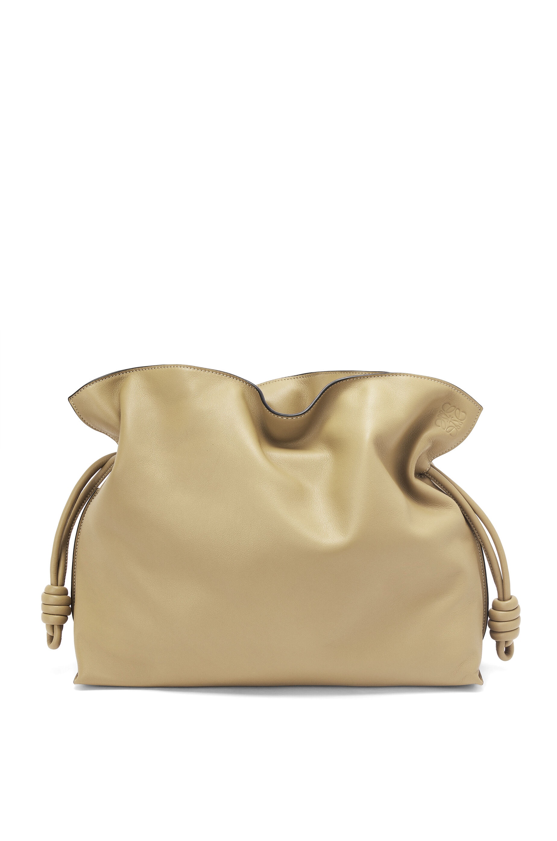 Loewe Large Flamenco clutch in nappa calfskin | REVERSIBLE