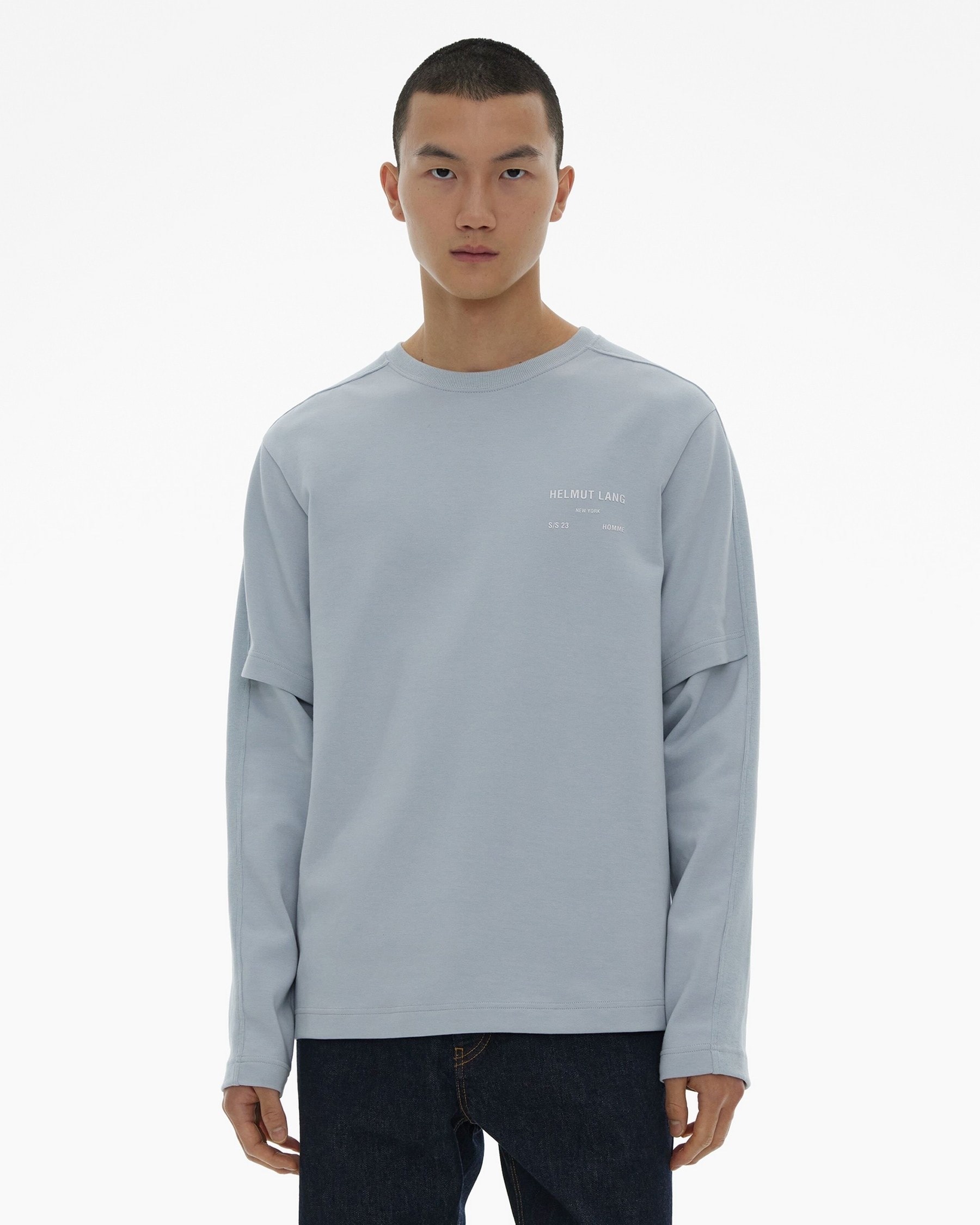 LONG-SLEEVE LOGO TEE - 3