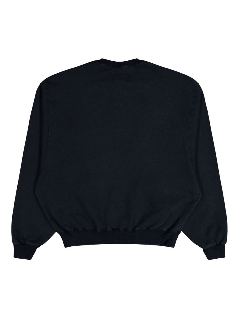 doublet print-detail sweatshirt outlook