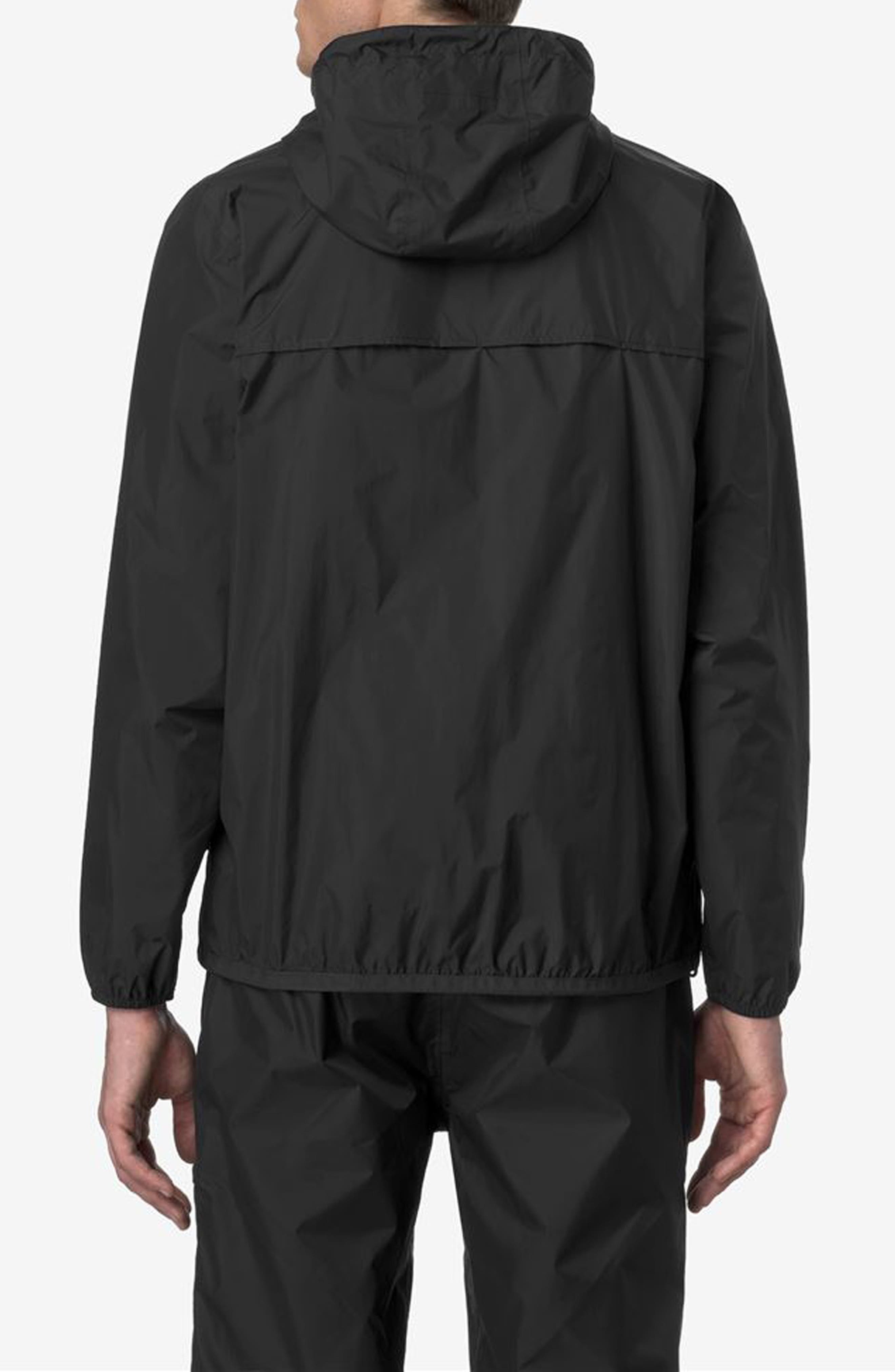 K-Way Le Vrai 4.0 Claude Water Repellent Jacket in Black Pure at Nordstrom - 2
