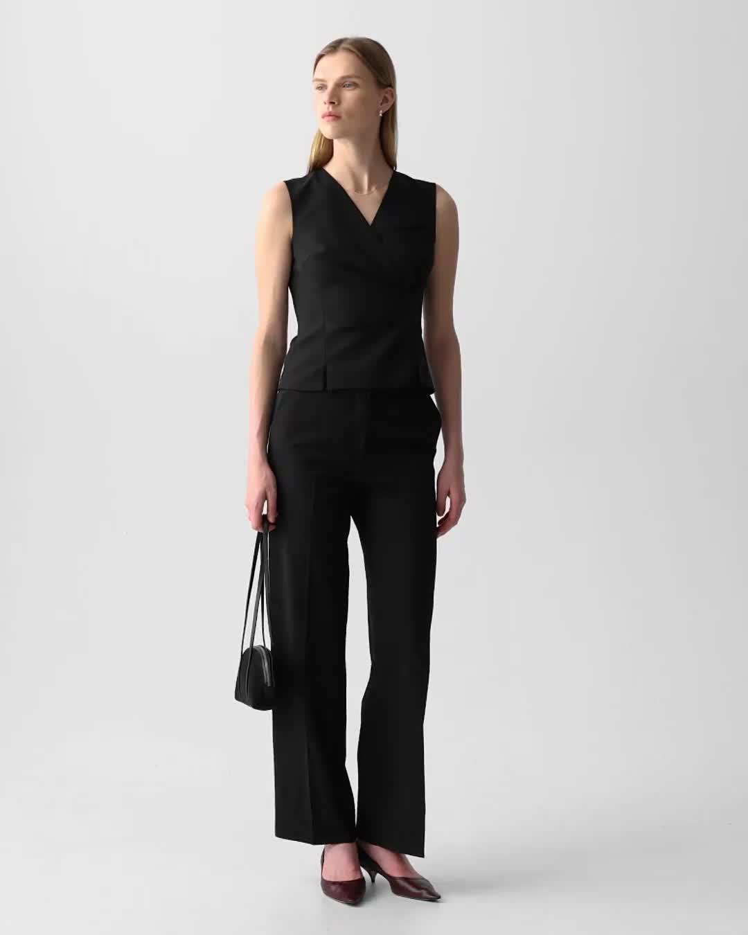 Wrap Vest in Good Wool - 7