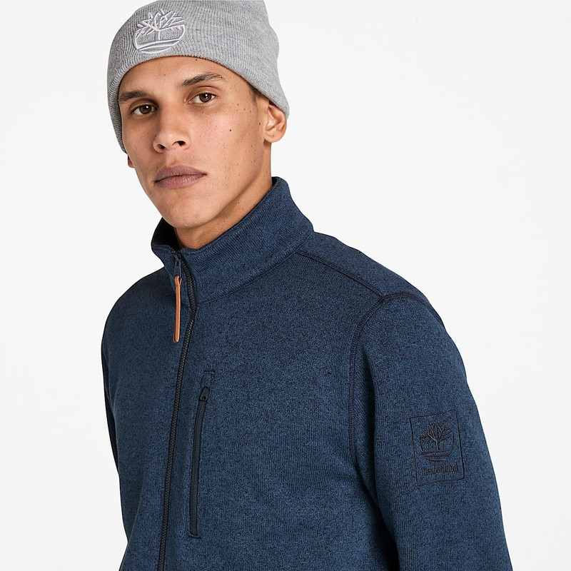 Men's Melange Fleece Jacket 5