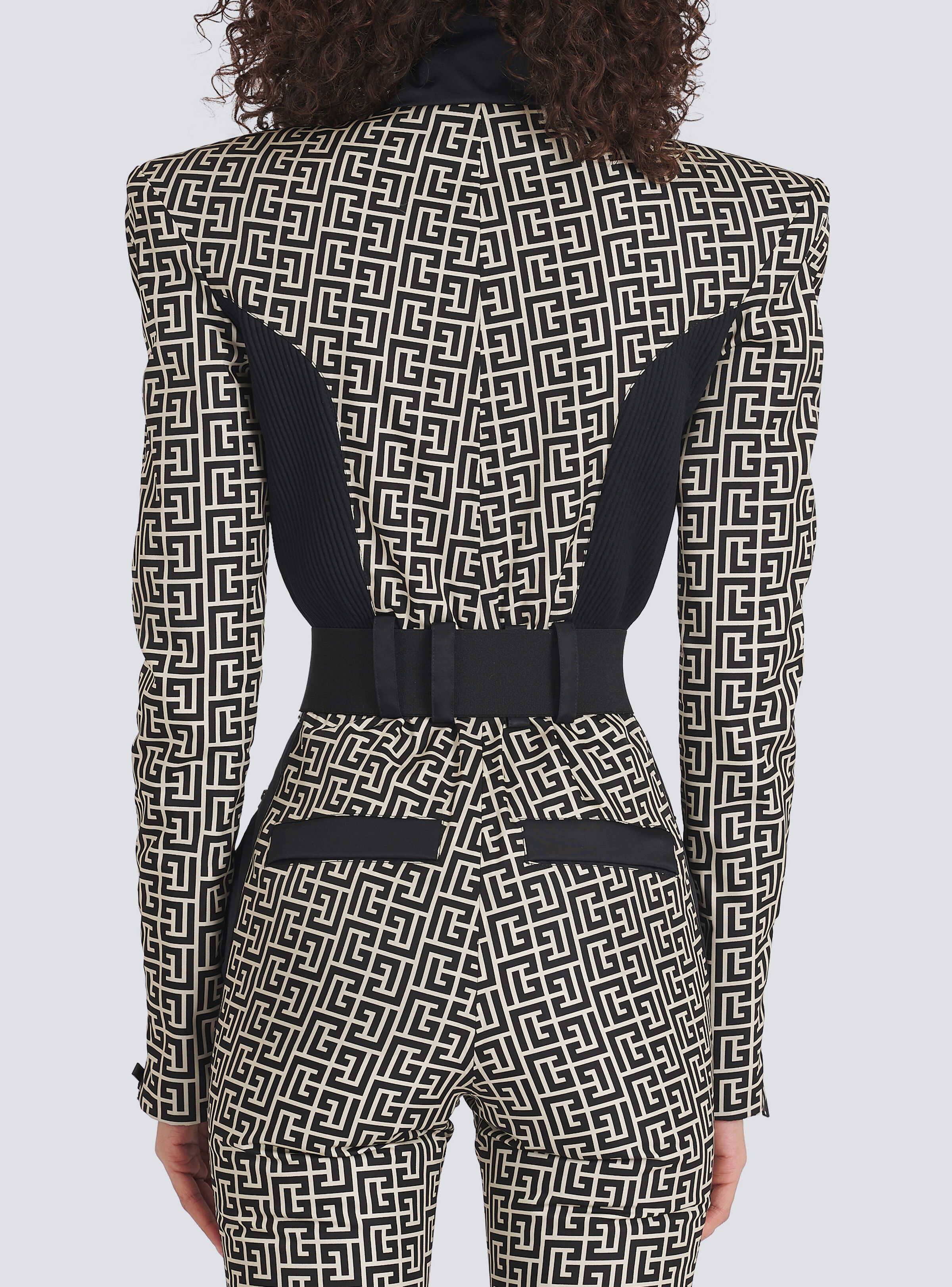 Balmain x Rossignol - Balmain monogram ski jumpsuit - 6