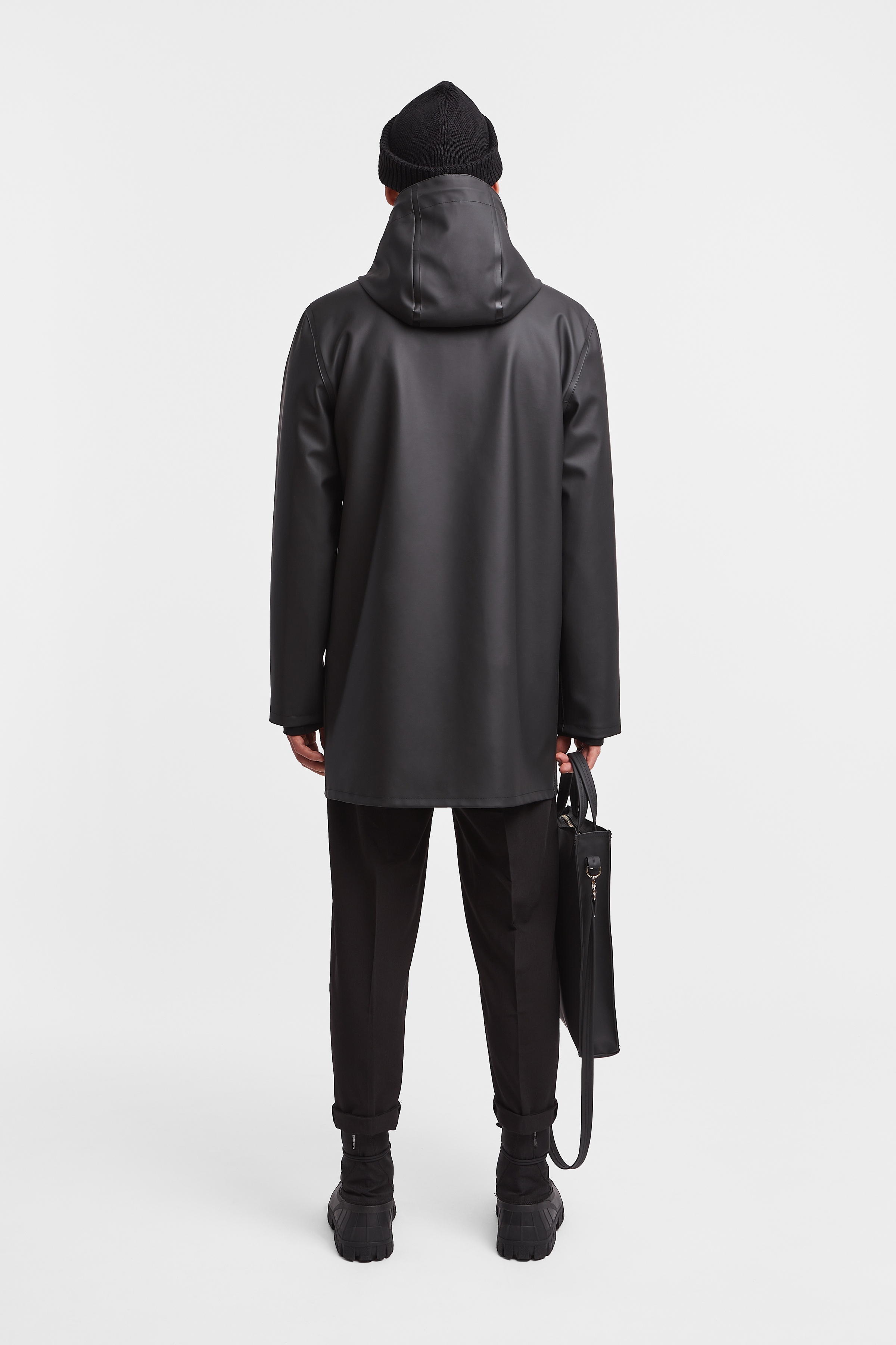 Stockholm Raincoat Black - 4