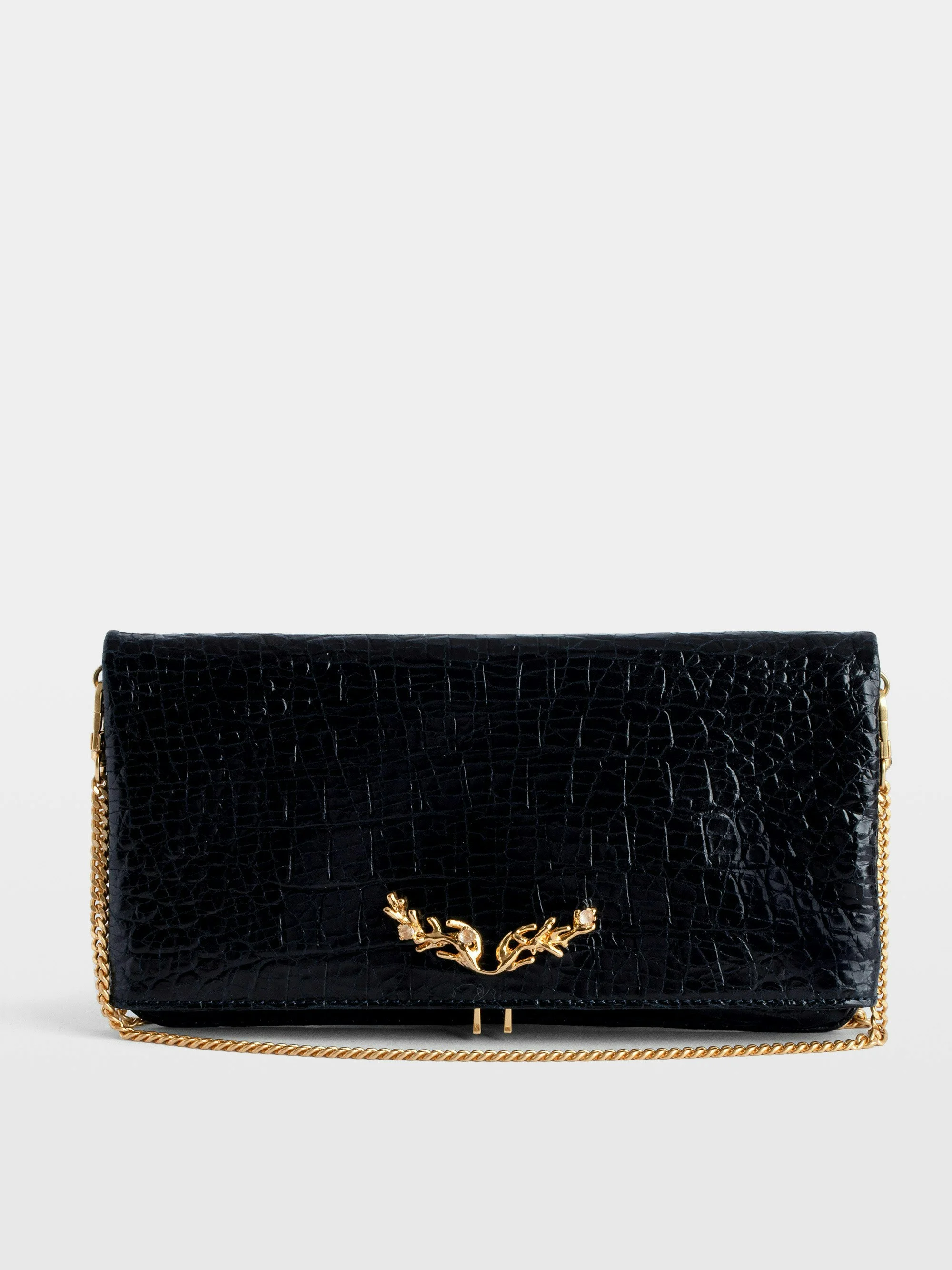 Rock Embossed Clutch - 1