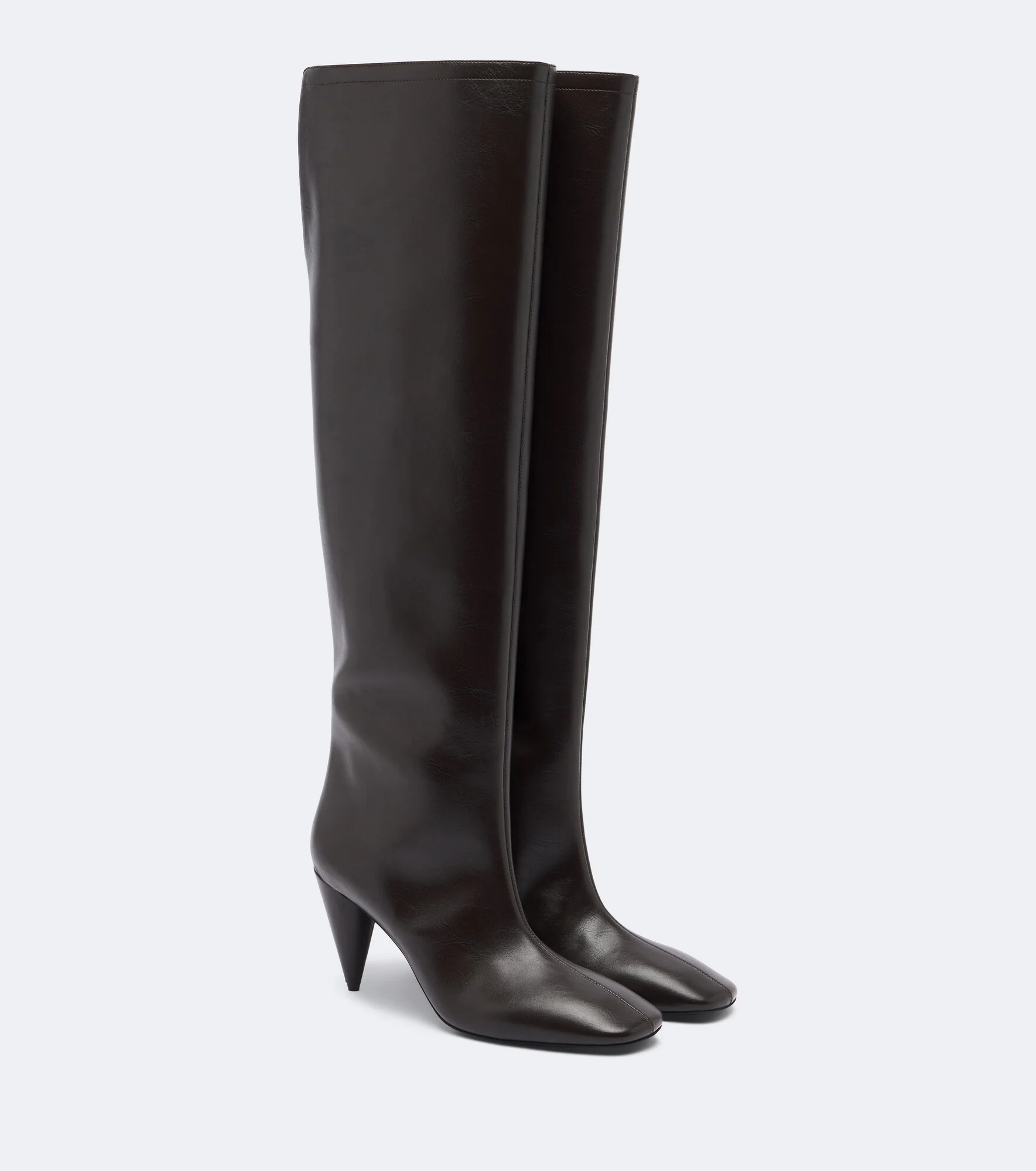 Coated knee-high boots - 1
