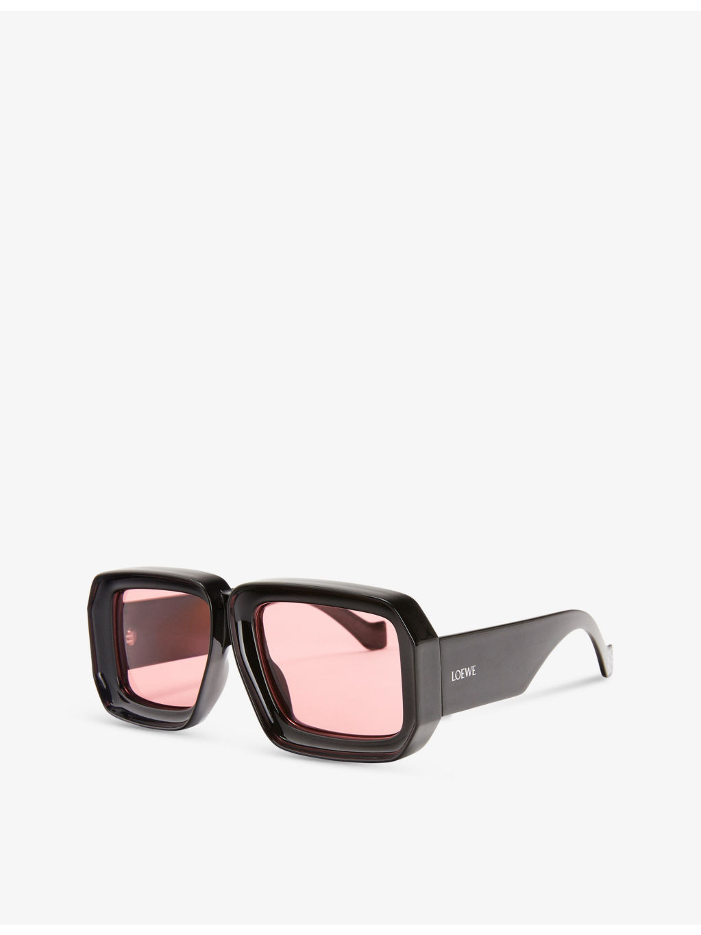 Loewe x Paula's Ibiza Dive In Mask square-frame acetate sunglasses - 3