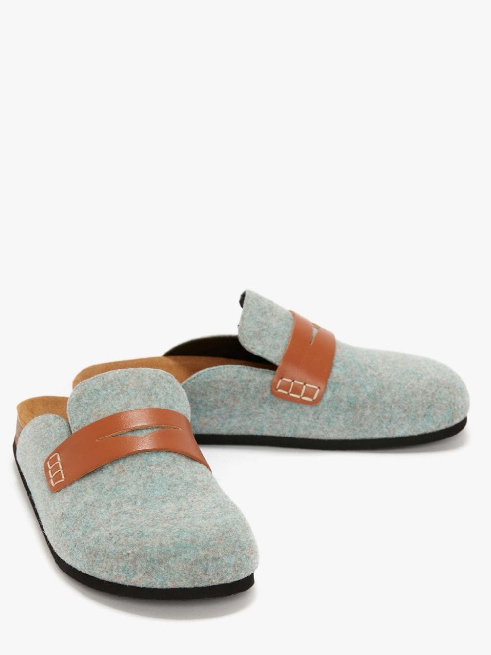 WOMEN’S FELT LOAFER MULES - 2