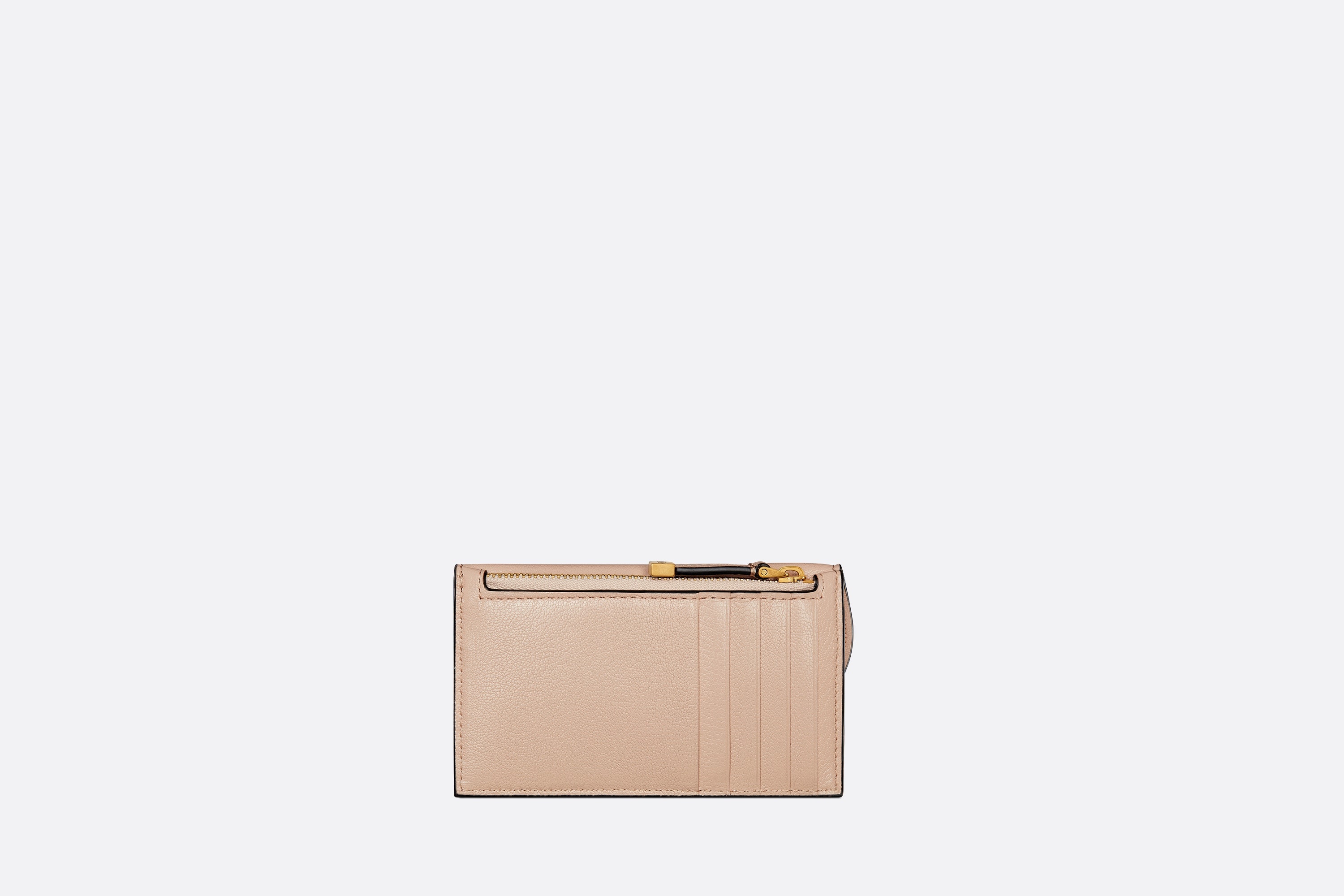 Saddle Flap Compact Zipped Card Holder - 5