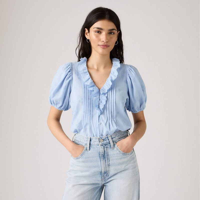 GISELLE RUFFLE BLOUSE 3
