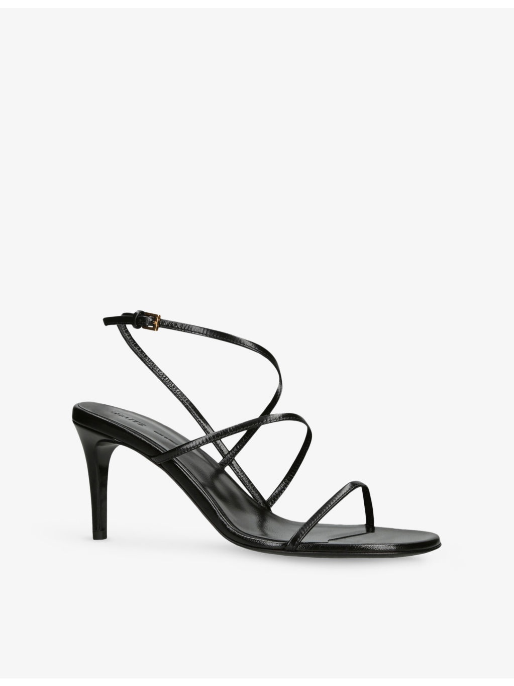 Loop Heeled Leather Sandals - 3