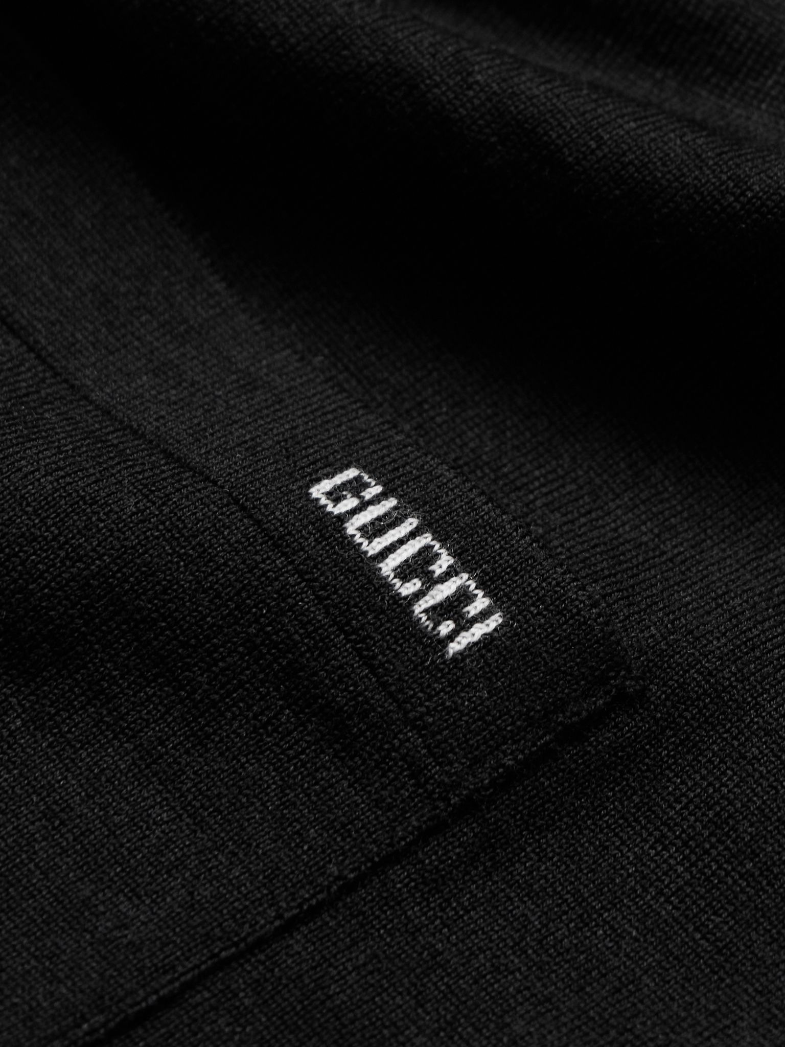 Wool Cardigan Black - 4