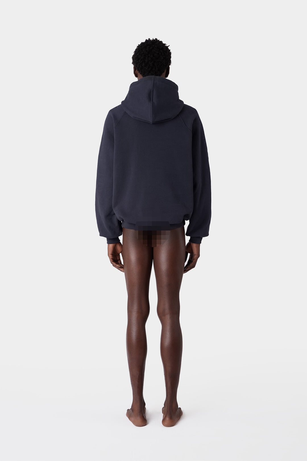 EMBROIDERED EIWS HOODIE / blue SUNNEI - 8