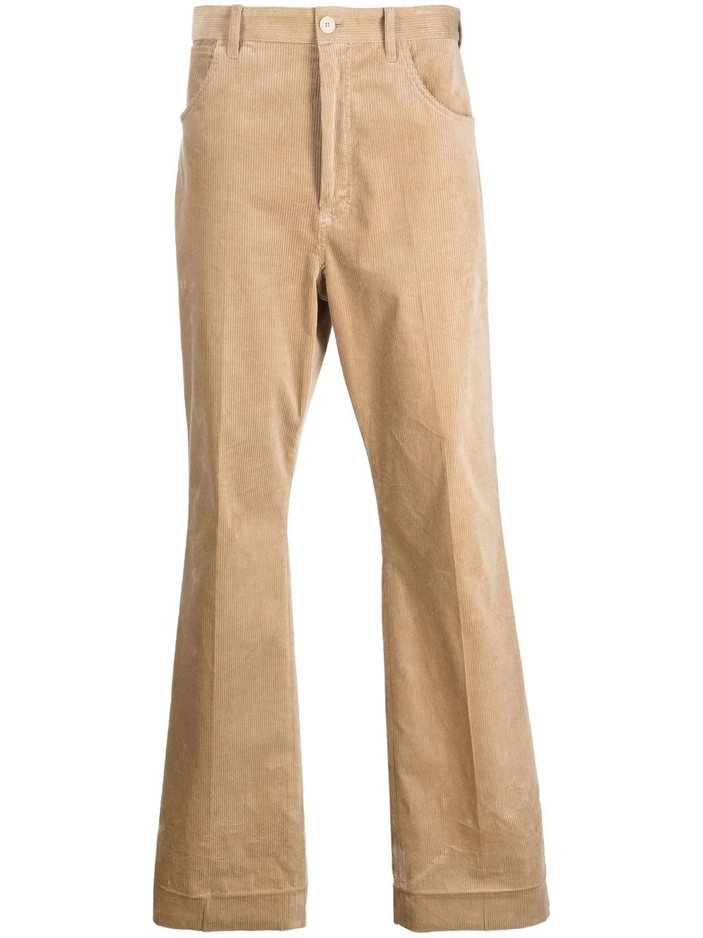 long flared trousers - 1