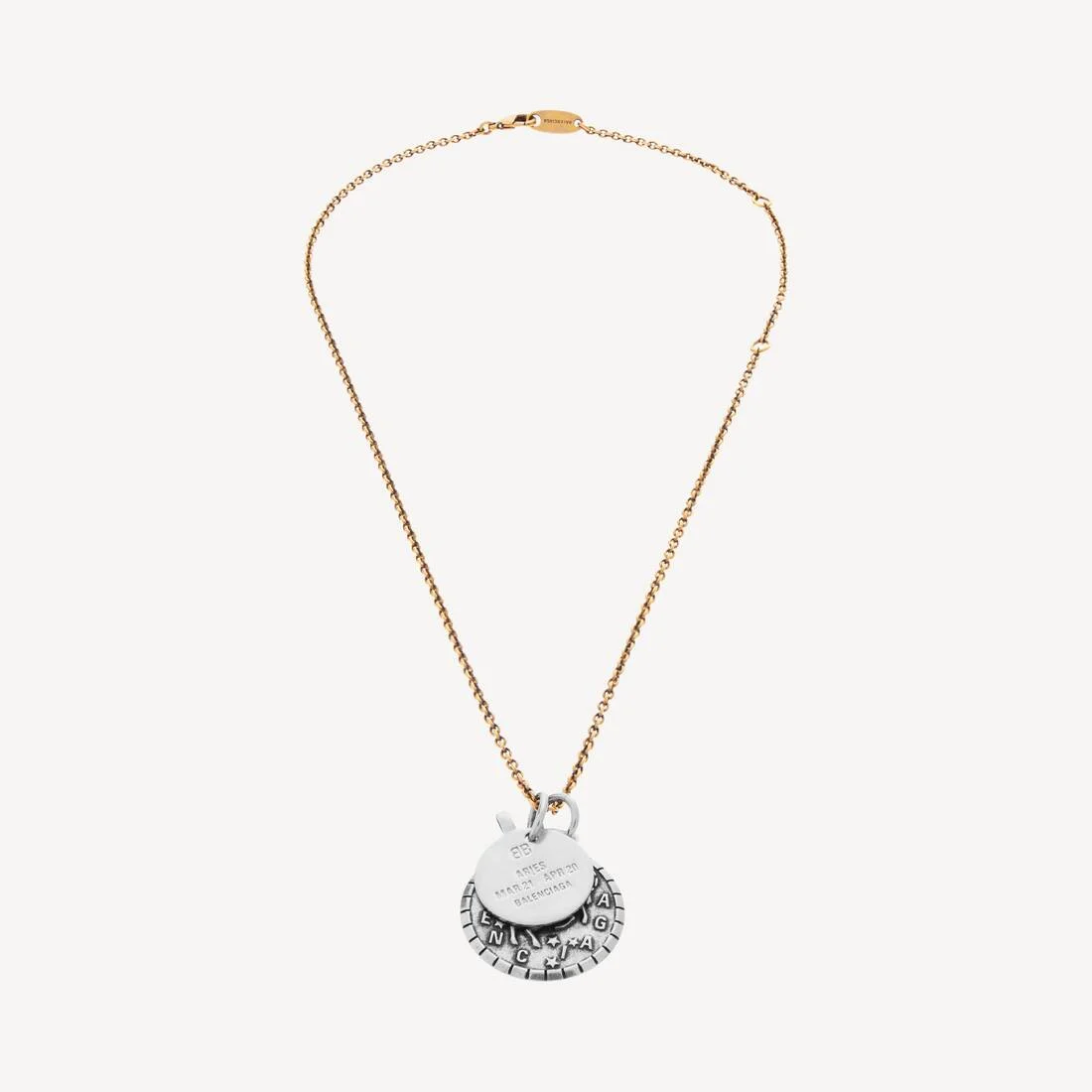 Horoscope Aries Necklace in Gold/silver - 1