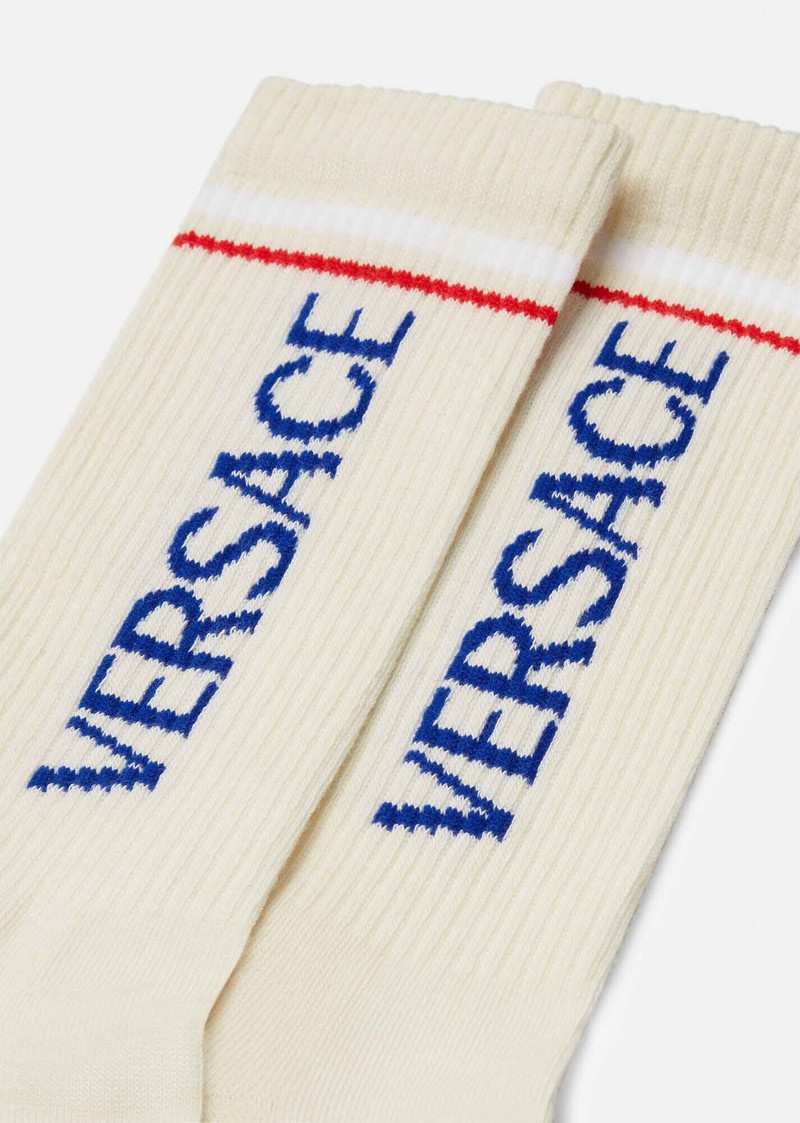 VERSACE Logo Socks outlook
