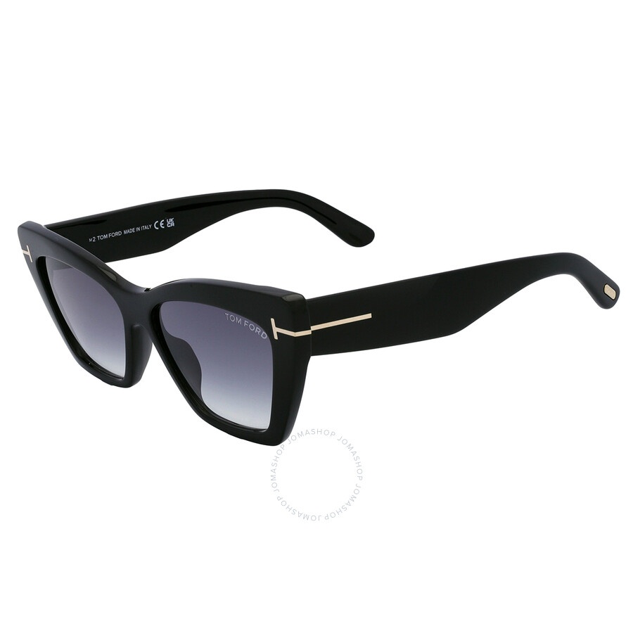 Tom Ford Wyatt Grey Gradient Cat Eye Ladies Sunglasses FT0871 01B 56 - 4