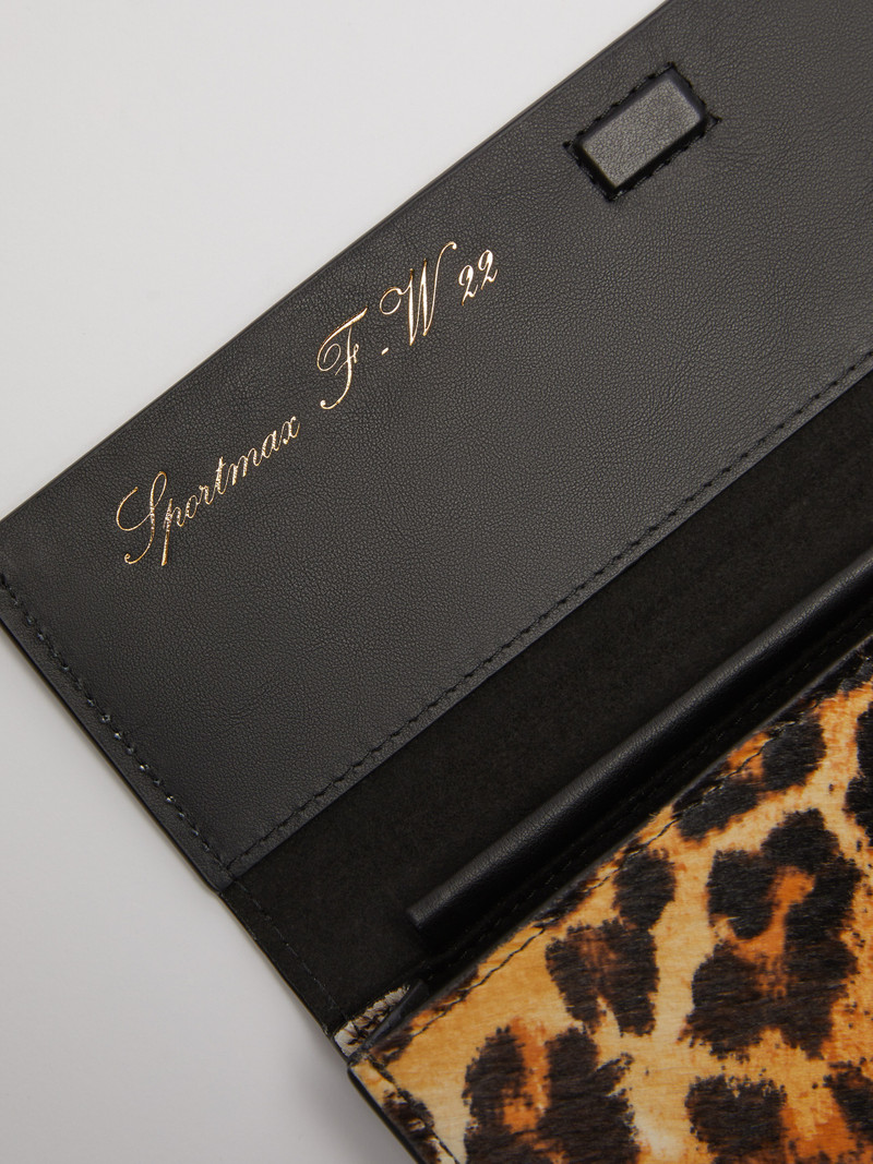 PARTY Spotted leather pouch 6