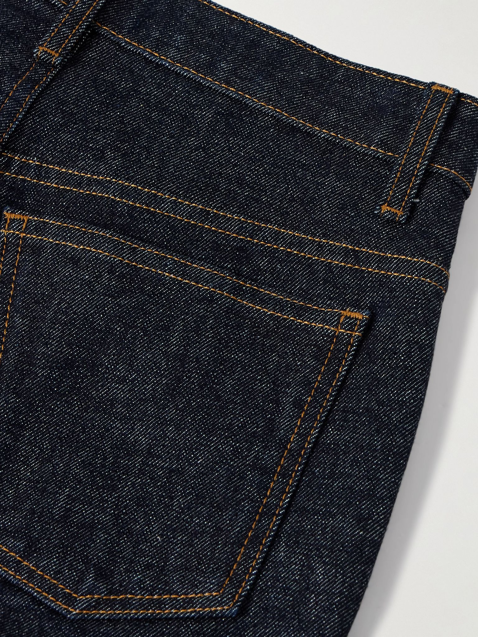 Abigail high-rise straight-leg jeans Dark denim - 6