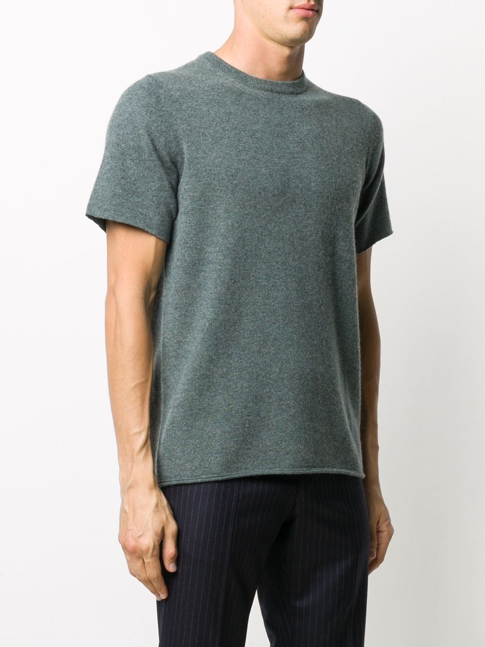 cashmere-knit T-shirt - 4