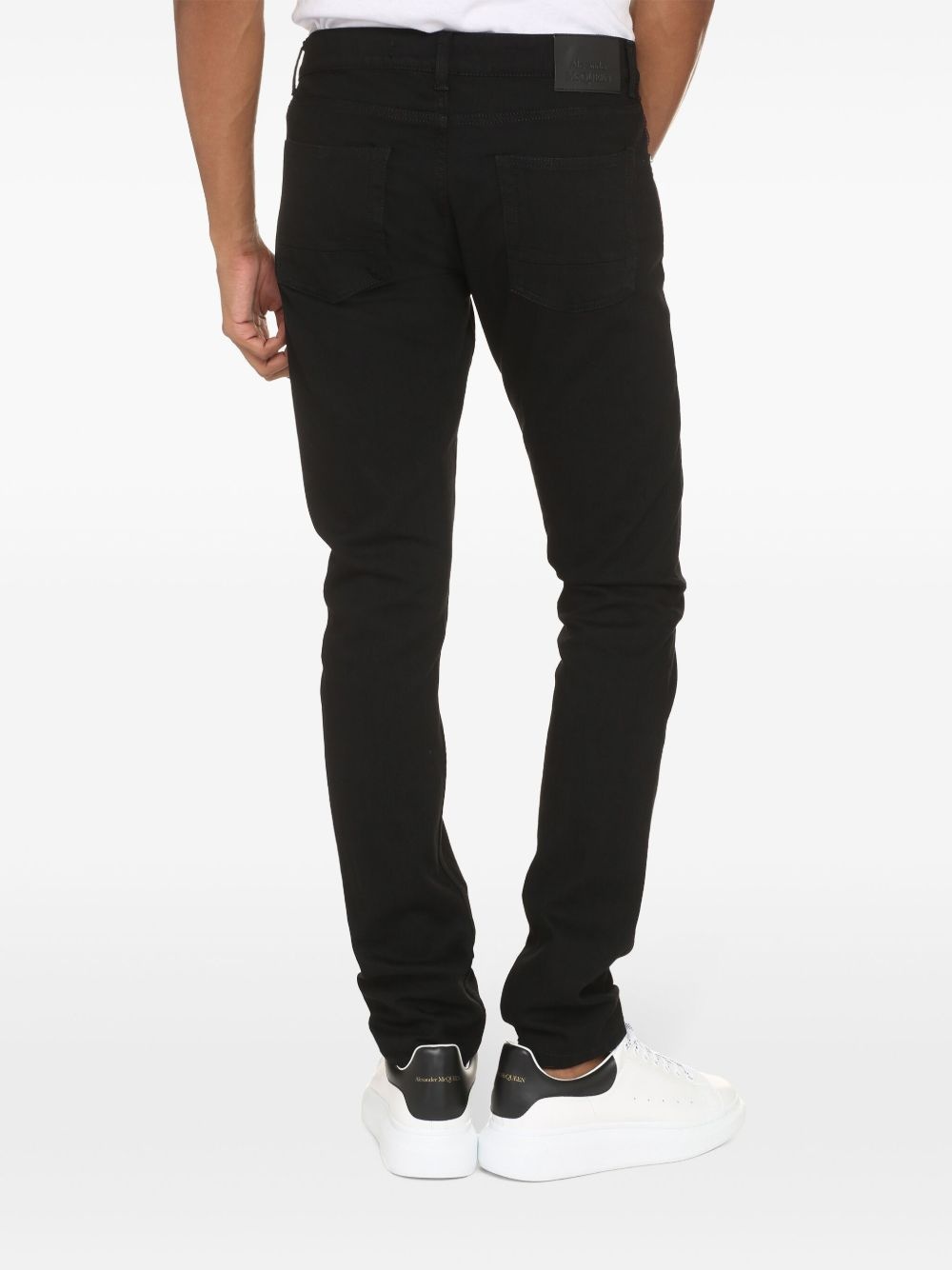dark-wash slim-fit jeans - 3