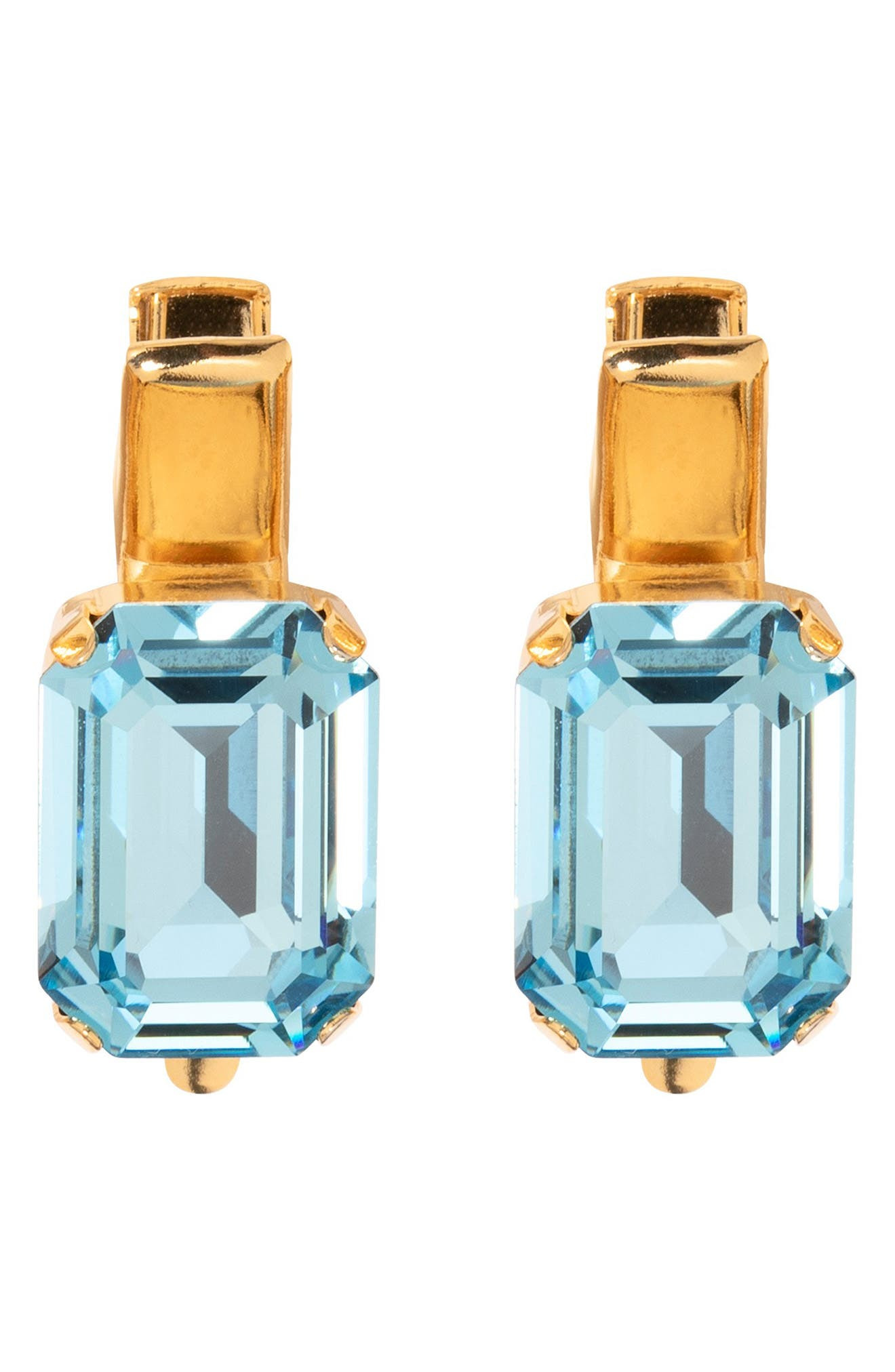 Jennifer Behr Set of 2 Kara Crystal Hair Clips in Pool at Nordstrom - 1