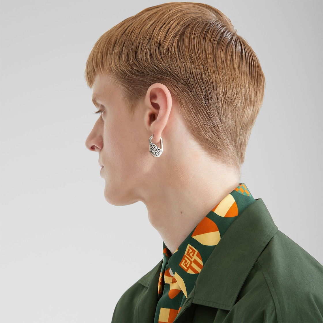 Fendi Hexagon Earring - 3