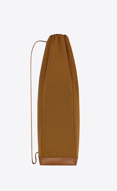 SAINT LAURENT city saint laurent long sling bag in canvas outlook