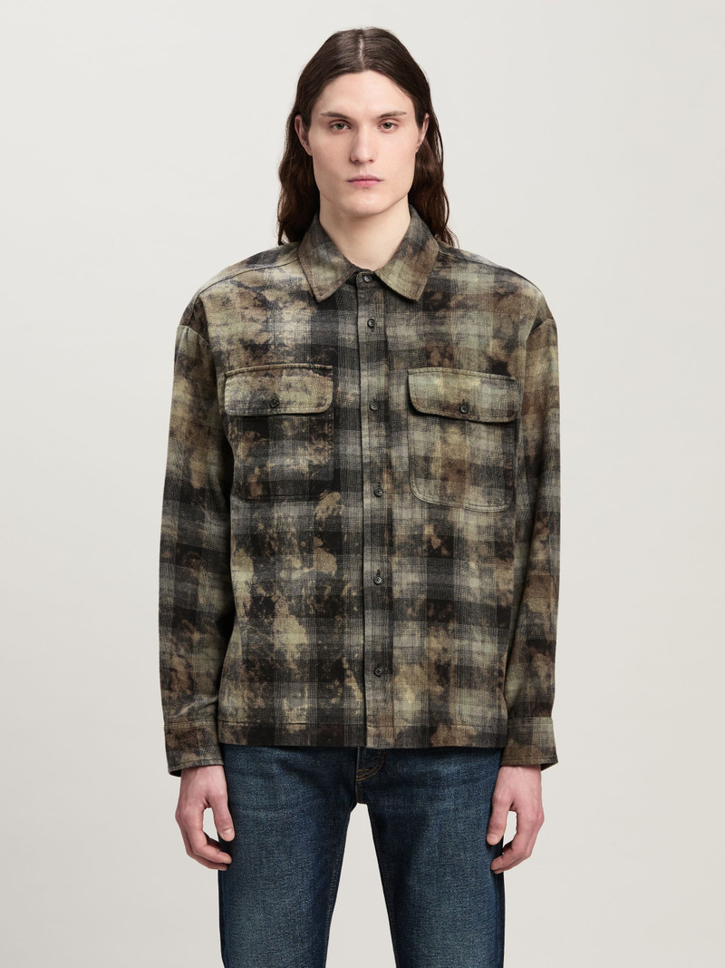 Curved Logo Check Shirt 3